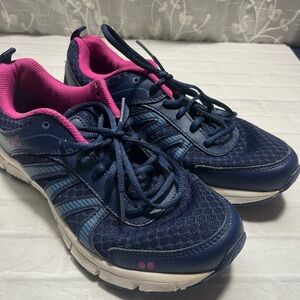 Ryka Navy and Pink Athletic Shoes